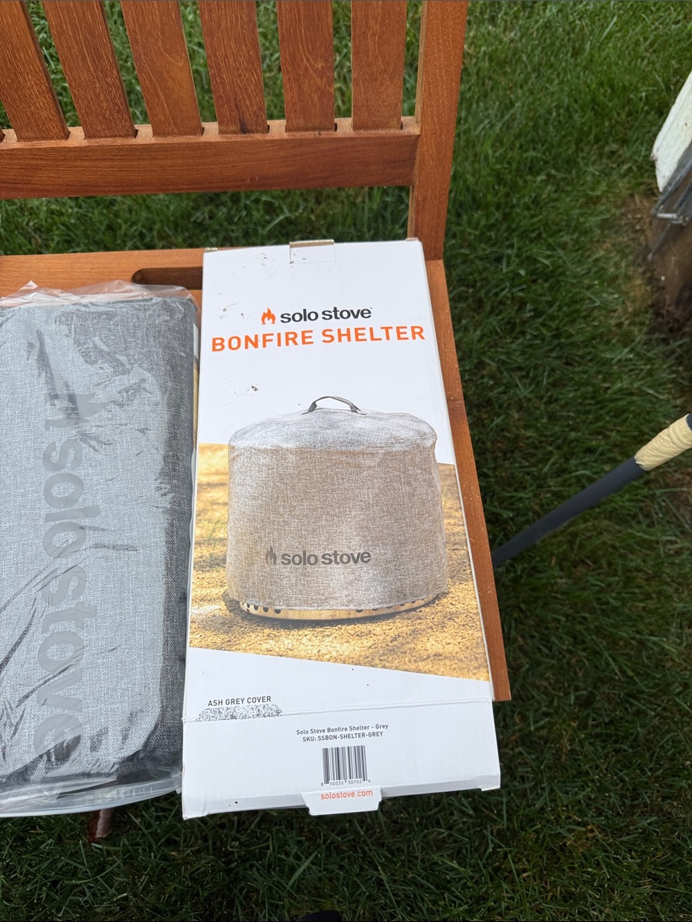 Bonfire Shelter Cover in Ash Grey